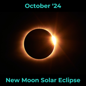 October 2024 New Moon Solar Eclipse