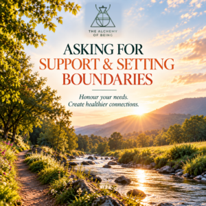 The Mini Guide to Asking for Support & Setting Boundaries cover image