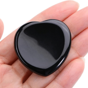 Black Obsidian Thumb Stone
