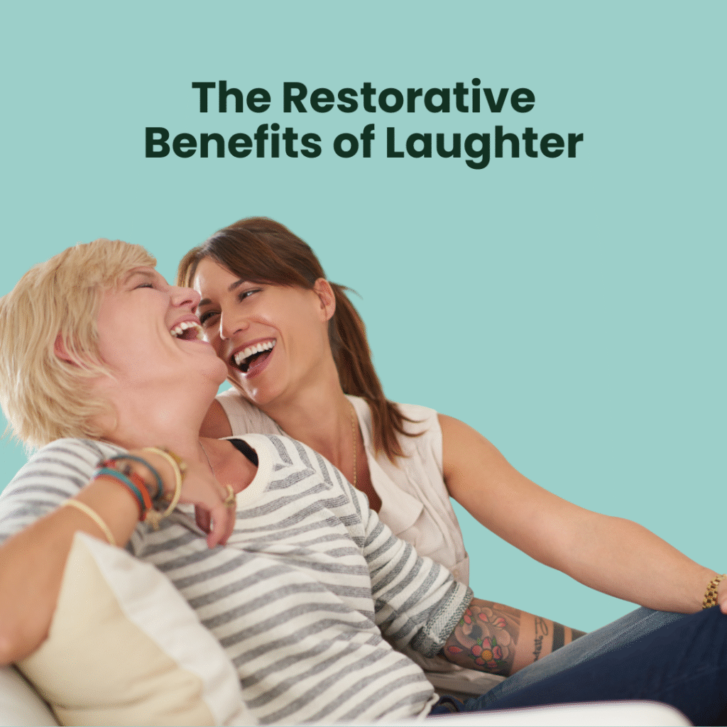 The Other Way - Giggle Gallery - November - Restorative Benefits of Laughter - Feature Image