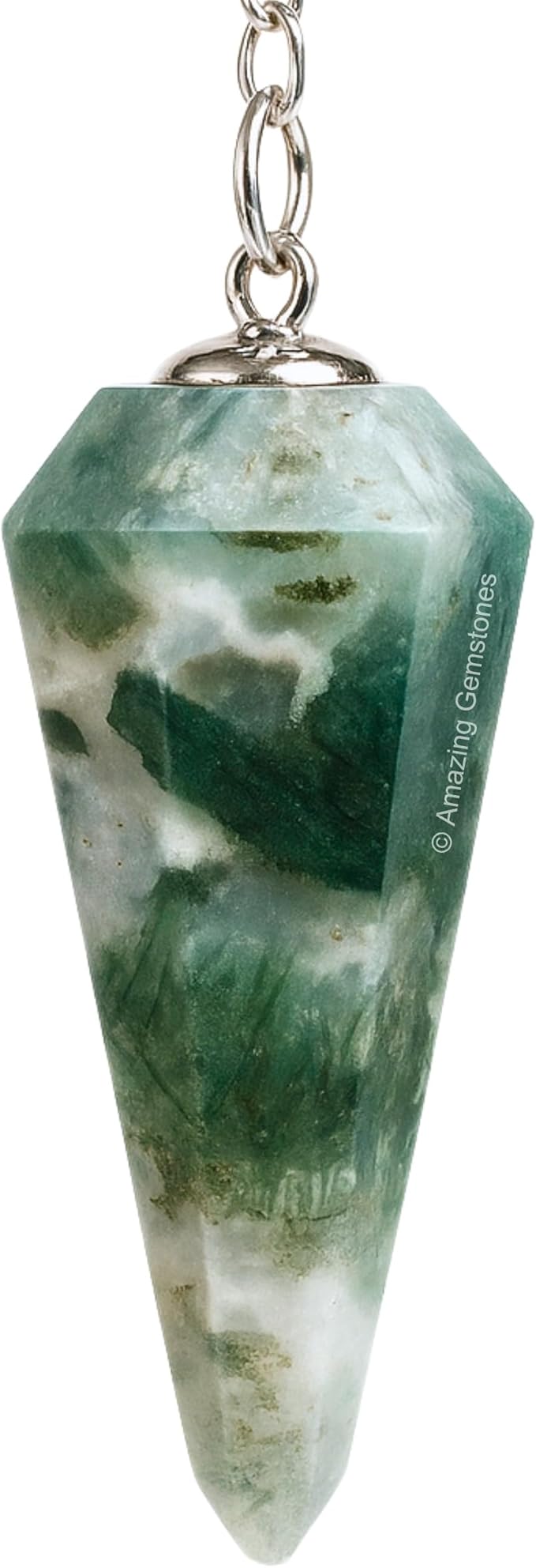 Moss Agate Pendulum - Image 3